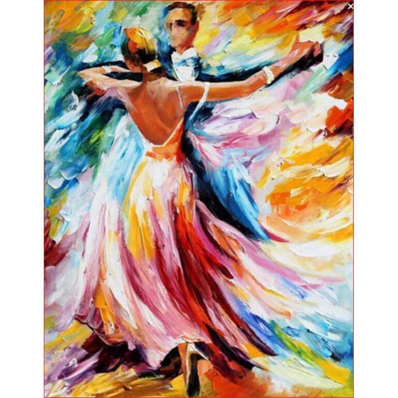 Paint by Numbers - Dancing Couple