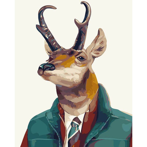 Paint by Numbers - Deer Man
