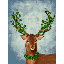 Load image into Gallery viewer, Paint by Numbers - Deer With Ivy
