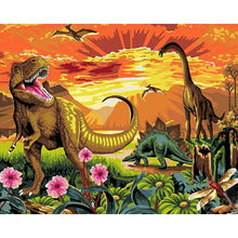 Load image into Gallery viewer, Paint by Numbers - Dinosaur World
