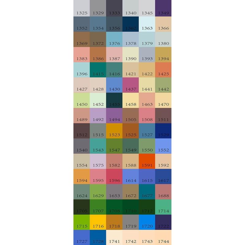 Acrylic Paint (Nr. 1325 - 1744) – Paint by Numbers - DIY