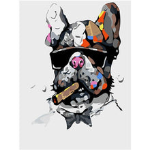 Load image into Gallery viewer, Paint by Numbers - Dog With Cigar
