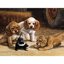 Load image into Gallery viewer, Paint by Numbers - Dogs at Play
