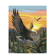 Load image into Gallery viewer, Paint by Numbers - Eagle on Tree
