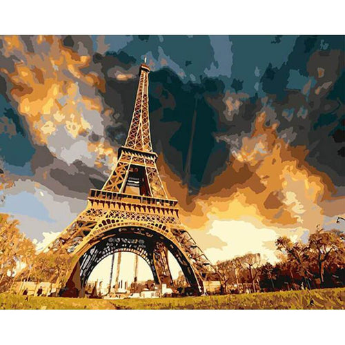 Paint by Numbers - Eiffel Tower
