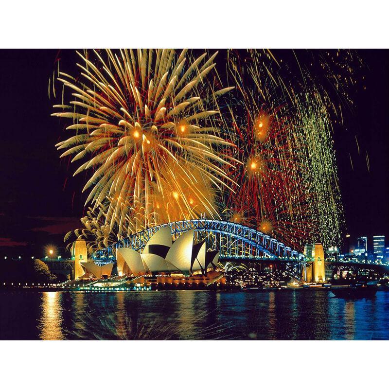 Paint by Numbers - Fireworks in Sydney