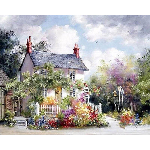 Paint by Numbers - Flower House