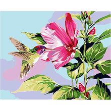 Load image into Gallery viewer, Paint by Numbers - Flowers Bird
