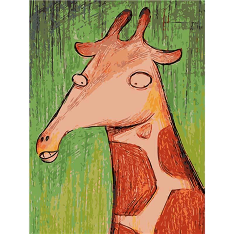 Paint by Numbers - Giraffe