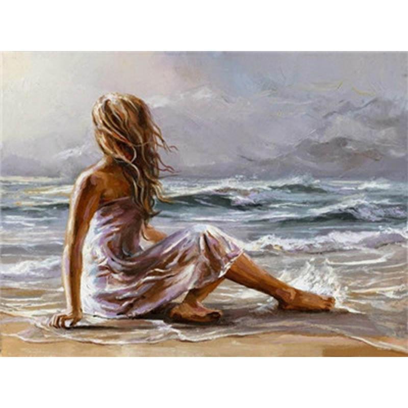Paint by Numbers - Girls on the Beach