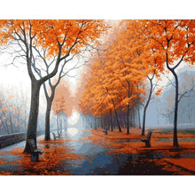 Load image into Gallery viewer, Paint by Numbers - Great Avenue in the Fall
