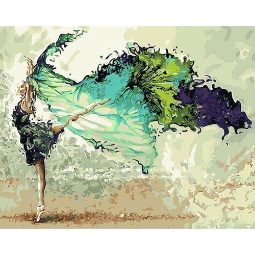 Paint by Numbers - Green Dancer