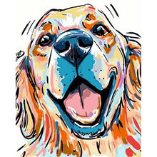 Load image into Gallery viewer, Paint by Numbers - Happy Dog
