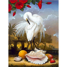 Load image into Gallery viewer, Paint by Numbers - Heron on the Shell
