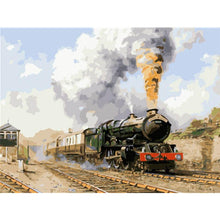 Load image into Gallery viewer, Paint by Numbers - Historic Steam Train
