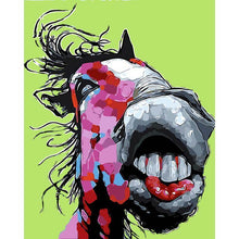 Load image into Gallery viewer, Paint by Numbers - Horse Face Colorful
