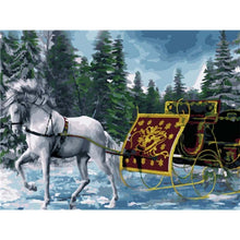 Load image into Gallery viewer, Paint by Numbers - Horse With Carriage
