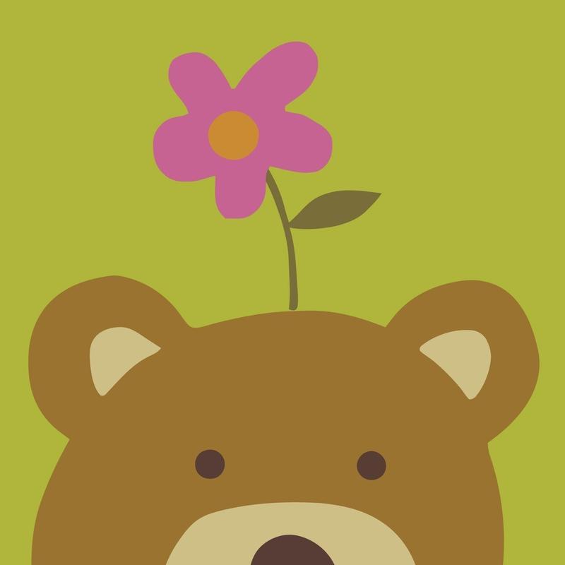 Paint by Numbers Kids - Flower Bear