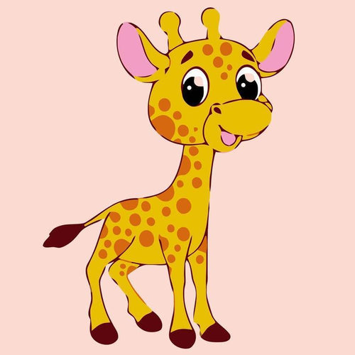 Paint by Numbers Kids - Giraffe