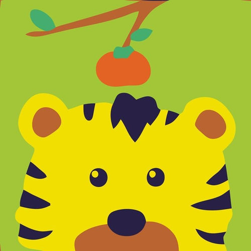 Paint by Numbers Kids - Hungry Tiger