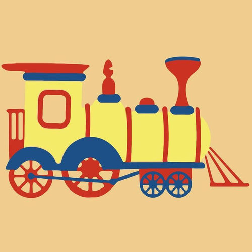 Paint by Numbers Kids - Railway