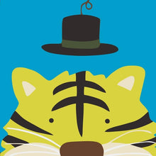 Load image into Gallery viewer, Paint by Numbers Kids - Tiger With Hat
