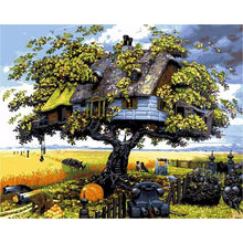Load image into Gallery viewer, Paint by Numbers - Large Tree House
