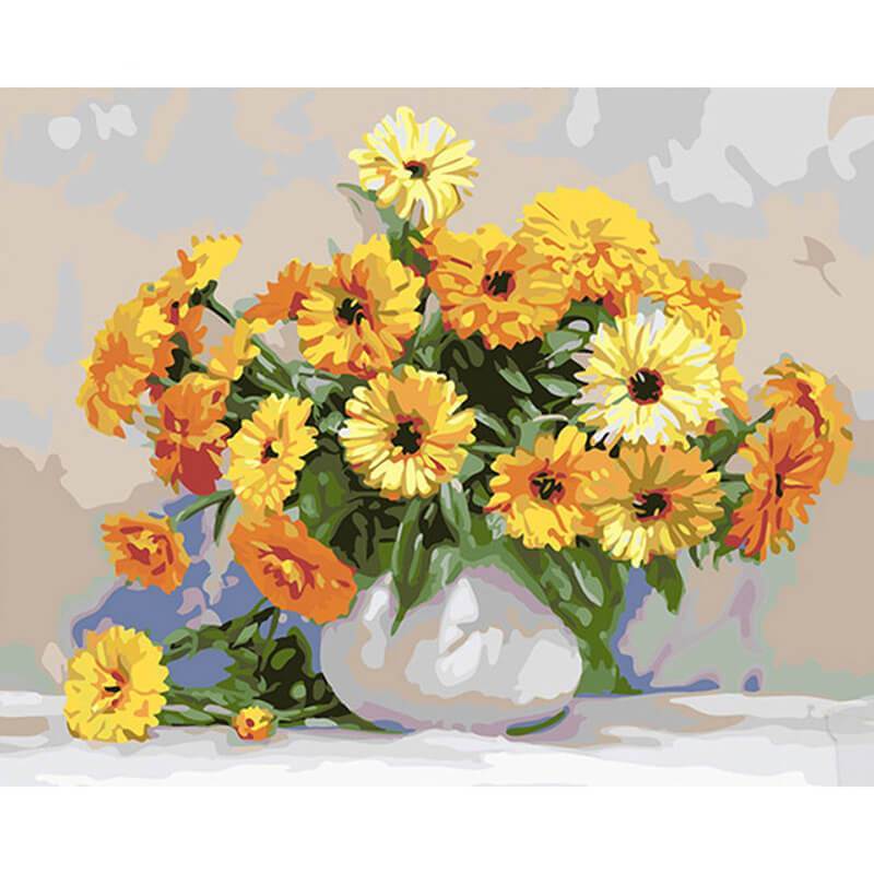 Paint by Numbers - Little Sunflower
