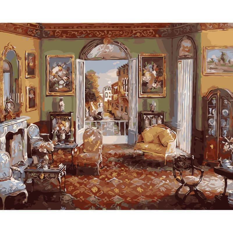 Paint by Numbers - Living Room