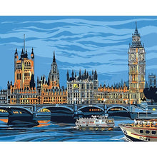 Load image into Gallery viewer, Paint by Numbers - London With Water
