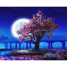Load image into Gallery viewer, Paint by Numbers - Magic Tree and Moon
