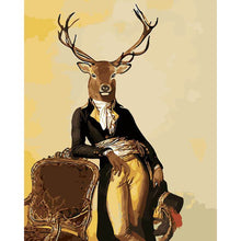Load image into Gallery viewer, Paint by Numbers - Man With Deer Head
