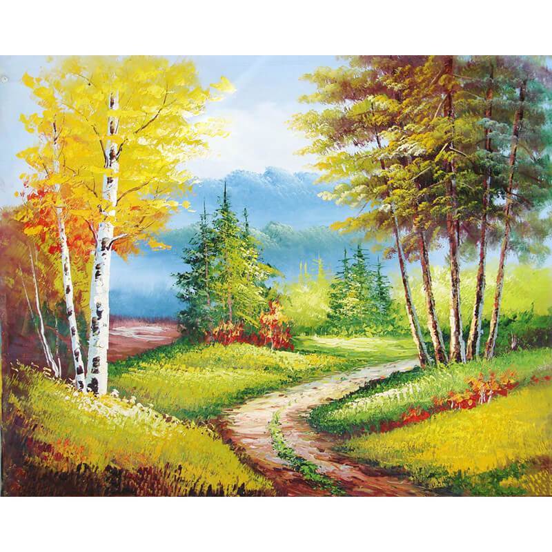 Paint by Numbers - Natural Landscape in the Countryside