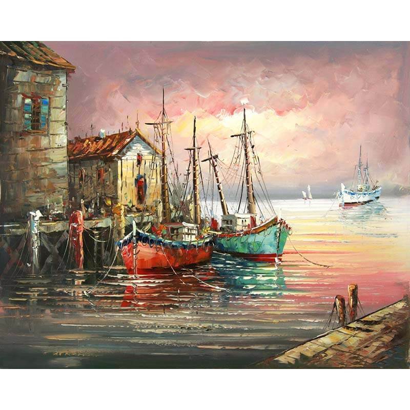 Paint by Numbers - Old Port
