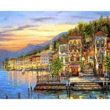 Load image into Gallery viewer, Paint by Numbers - Old Town Waterfront

