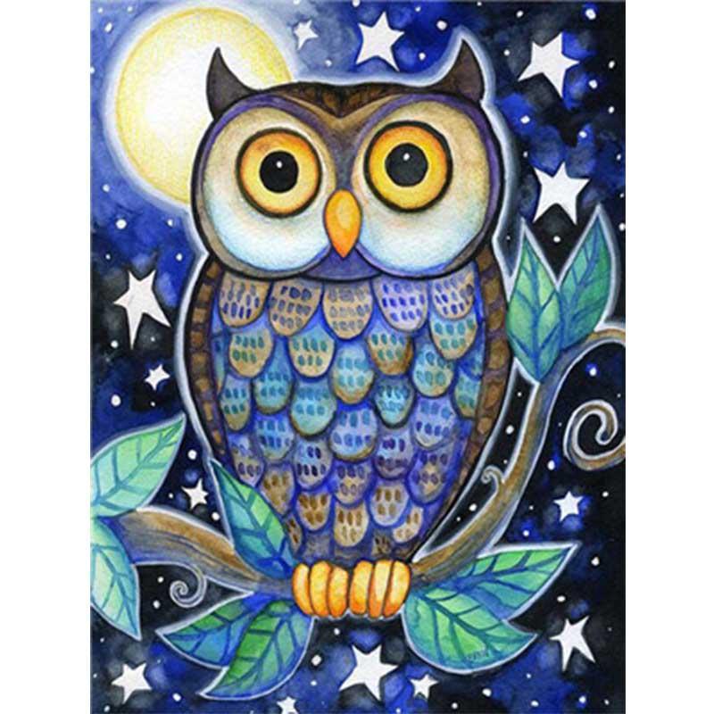 Paint by Numbers - Owl
