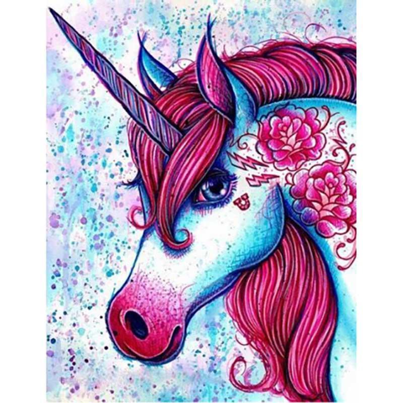 Paint by Numbers - Pink Unicorn