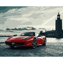 Load image into Gallery viewer, Paint by Numbers - Red Ferrari
