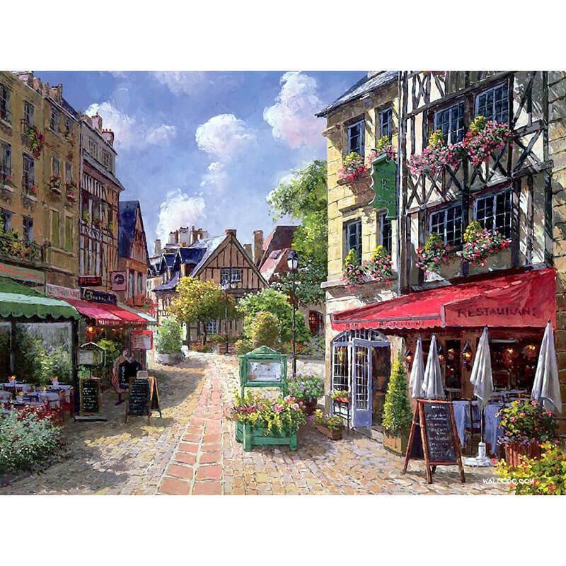 Paint by Numbers - Restaurant in the Village