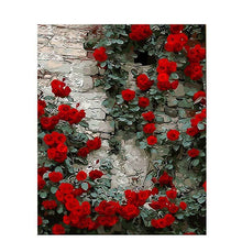 Load image into Gallery viewer, Paint by Numbers - Rose Piece on the Wall
