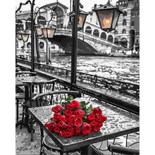 Load image into Gallery viewer, Paint by Numbers - Roses on the Table
