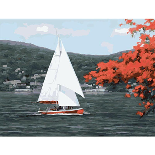 Paint by Numbers - Sailing Boat
