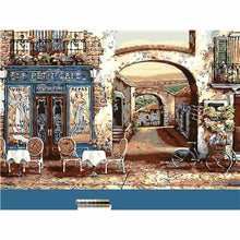 Load image into Gallery viewer, Paint by Numbers - Small Street Cafe
