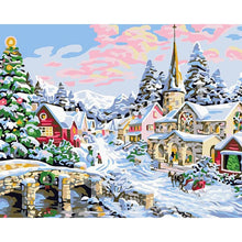 Load image into Gallery viewer, Paint by Numbers - Snow Paradise
