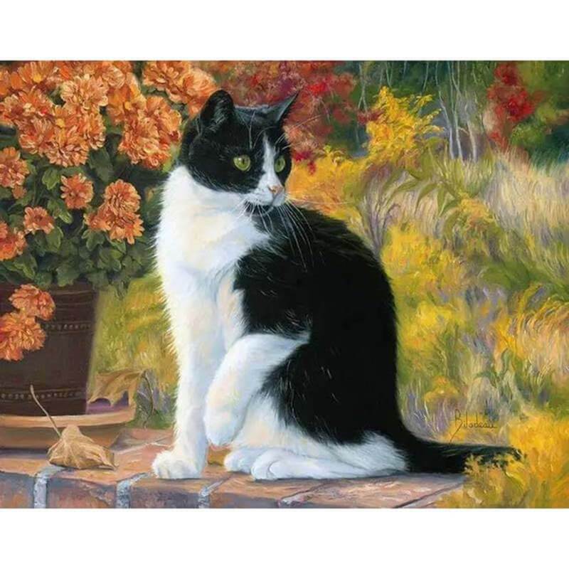 Paint by Numbers - Striped Cat