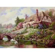 Load image into Gallery viewer, Paint by Numbers - Thatched Cottage
