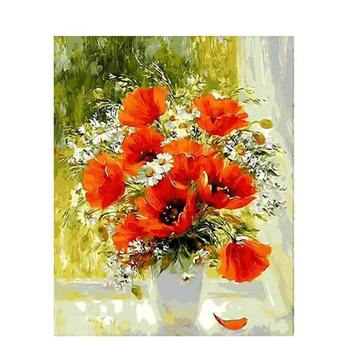 Paint by Numbers - Tulips in Vase
