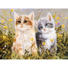 Load image into Gallery viewer, Paint by Numbers - Two Sweet Cats
