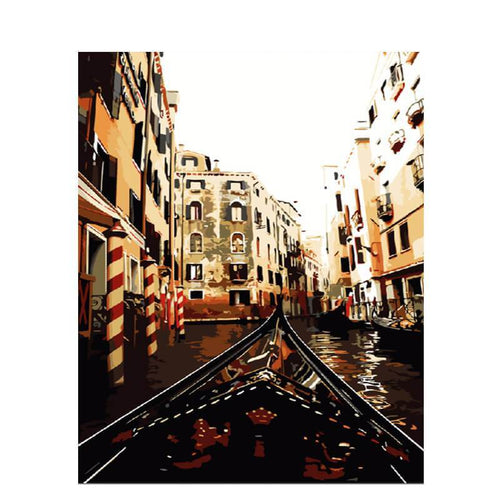 Paint by Numbers - Venice As A First-Person Perspective