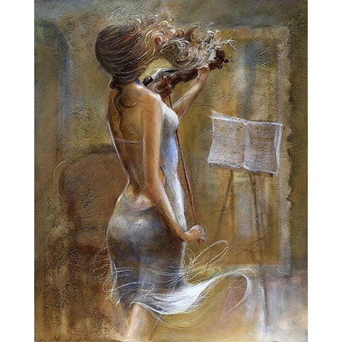 Paint by Numbers - Violinist